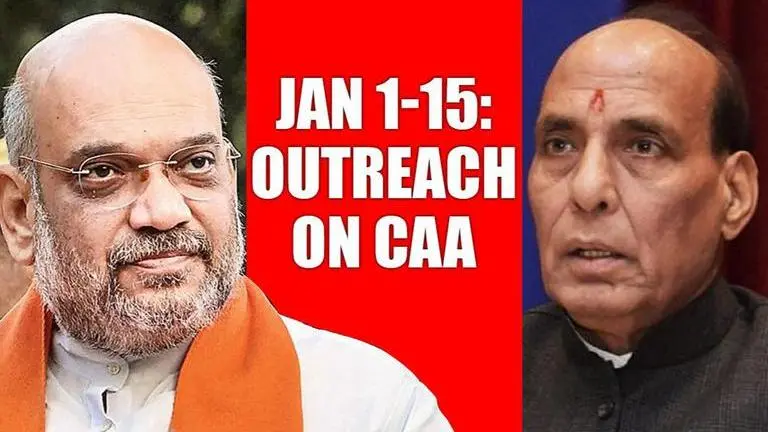 BJP's outreach program on CAA from Jan 1; Amit Shah & co to clear the air CAA
