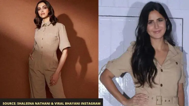 Deepika Padukone or Katrina Kaif: Who styled the Khaki jumpsuit better? Deepika Padukone