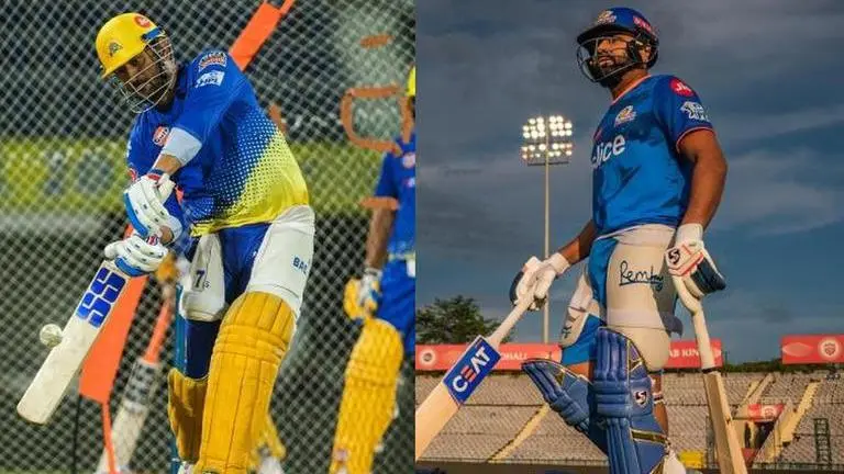 MS Dhoni and Rohit Sharma