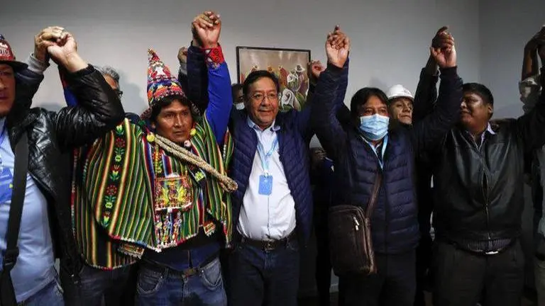Bolivia's Arce says he's open to relations with US