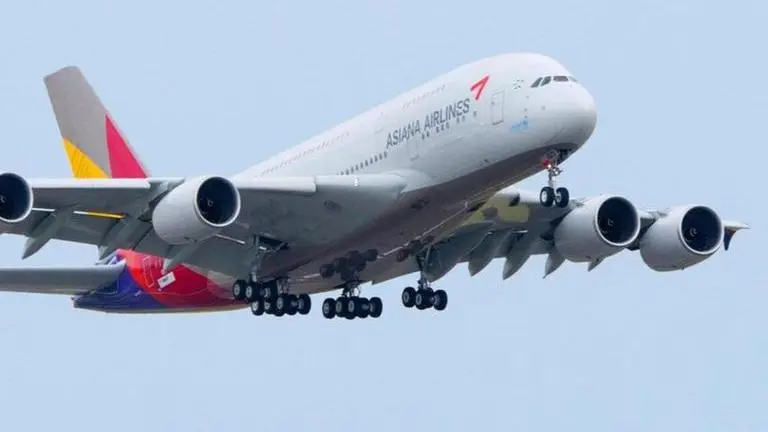 South Korea's Asiana Airlines fly empty A380 to nowhere to keep pilots licensed South Korea
