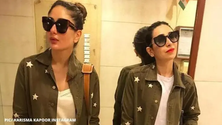 Kareena Kapoor Khan and Karisma Kapoor never fail to give twinning goals; see pictures Kareena kapoor khan