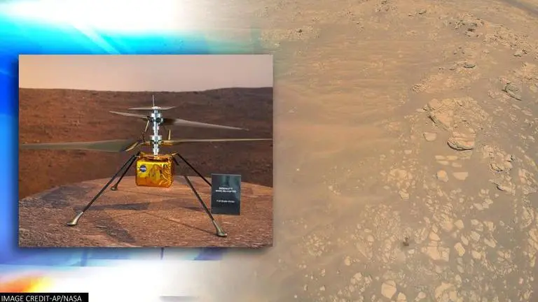 NASA's Ingenuity Helicopter captures breathtaking images of Martian surface NASA