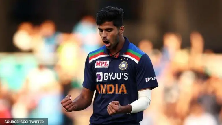 Washington Sundar tests positive for COVID-19, in doubt for ODI series in South Africa Washington Sundar