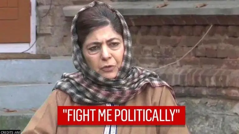 PDP chief Mehbooba Mufti attacks Central agencies; claims 'can detain me anytime' Mehbooba Mufti
