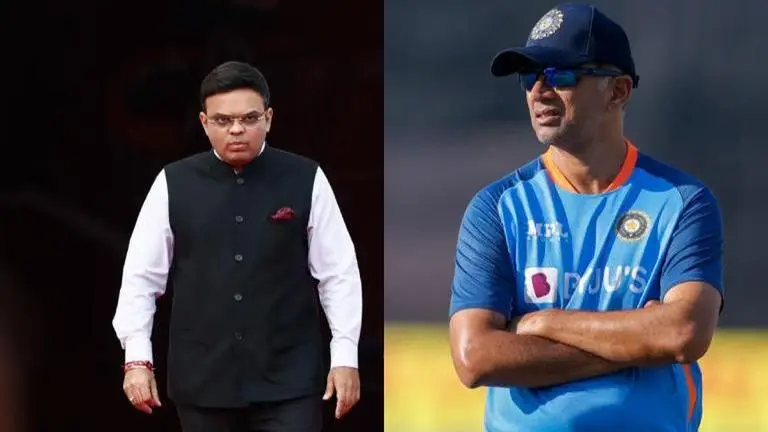 BCCI secretary Jay Shah holds crunch nearly 2-hour long meeting with Rahul Dravid: Report