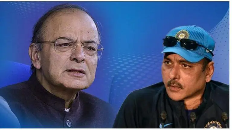 Ravi Shastri hails Arun Jaitley: 'Man with highest integrity quotient' Arun Jaitley