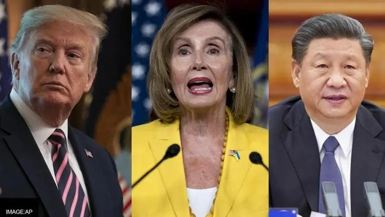 Trump lashes out at 'crazy' Nancy Pelosi 'always causing trouble' after her Taiwan visit Trump
