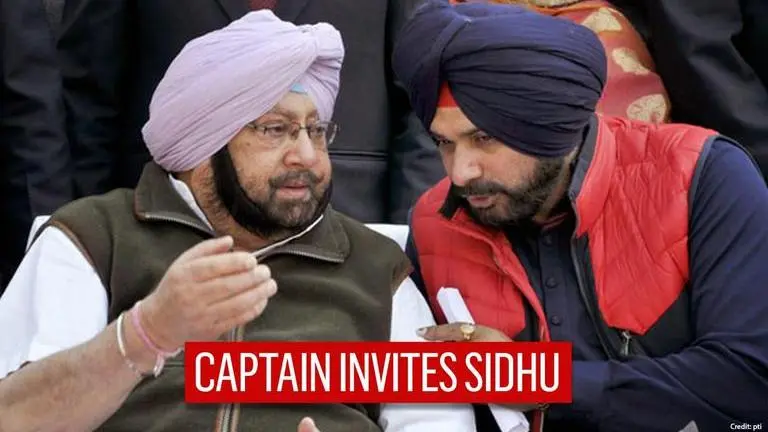 Punjab CM Amarinder invites disgruntled Navjot Singh Sidhu for lunch; thaw on the cards? Amarinder Singh