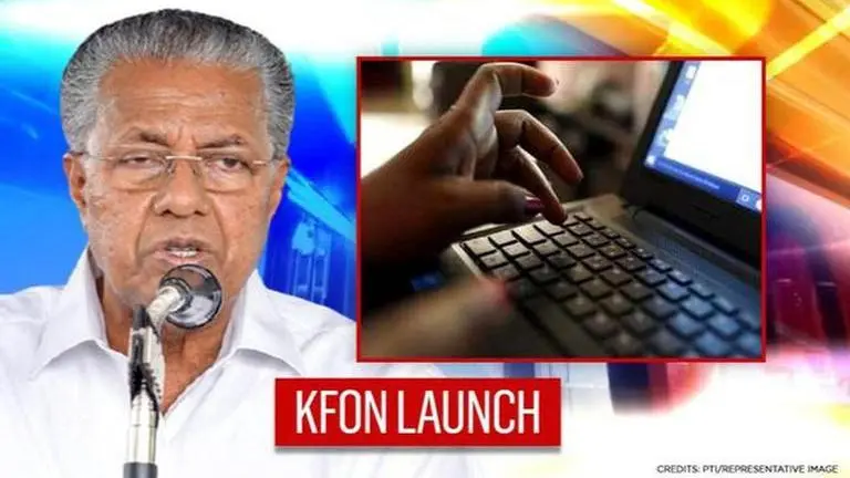 Kerala CM launches fibre optic network to provide free internet access to 20 lakh families Kerala