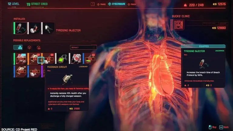 Cyberpunk 2077 Ripperdoc upgrades: Check out this list of the best upgrades cyberpunk 2077