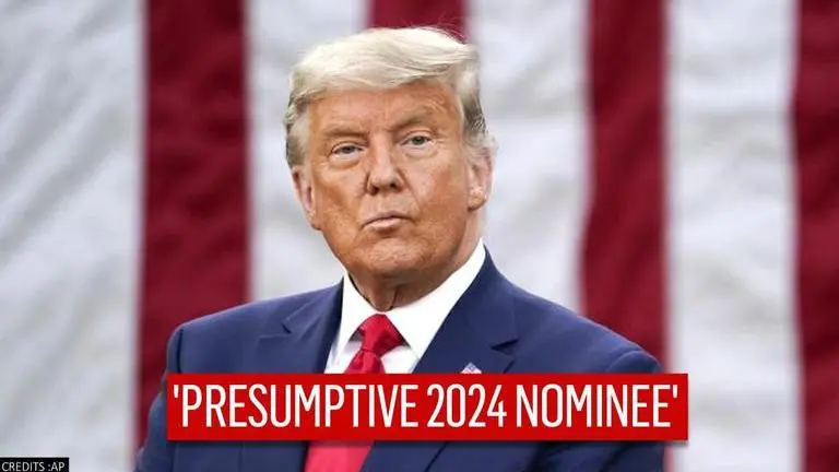 Donald Trump to announce himself as Republicans' 'presumptive 2024 nominee': Report Donald Trump