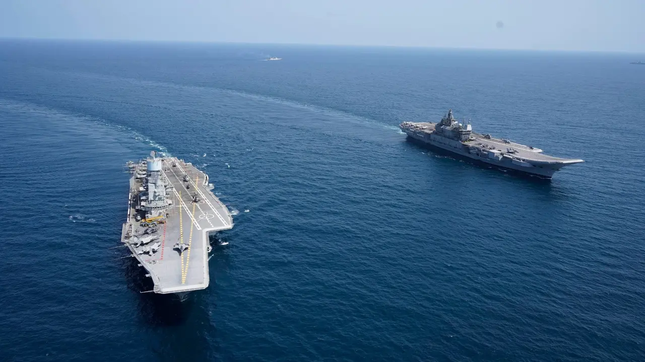 India to Commission New Naval Base INS Jatayu in Lakshadweep INS Vikramaditya along with INS Vikrant