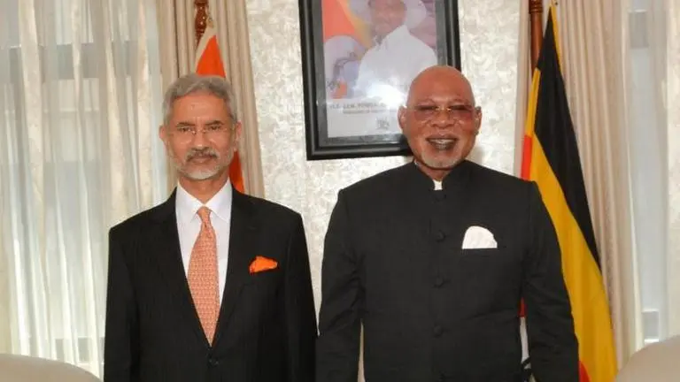 EAM Jaishankar meets Ugandan counterpart Jeje, takes stock of 'close and historical' ties