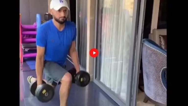 Virat Kohli pokes fun at Harbhajan Singh's latest workout video: Watch Virat Kohli