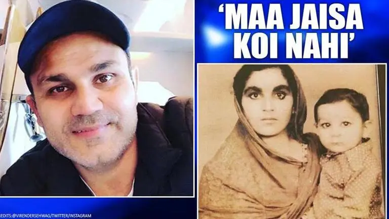 Mother's Day: 'She means the world to me,' says nostalgic Sehwag in heartwarming message Mother's Day