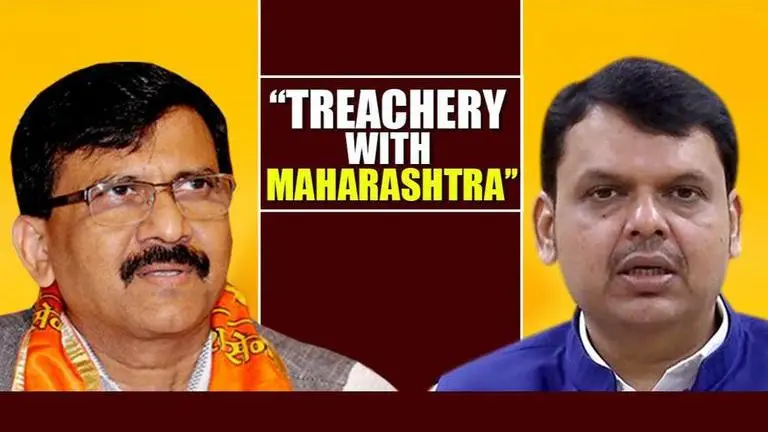 Sena slams Fadnavis over Hegde's claim of returning Centre's fund of 40K cr shiv sena