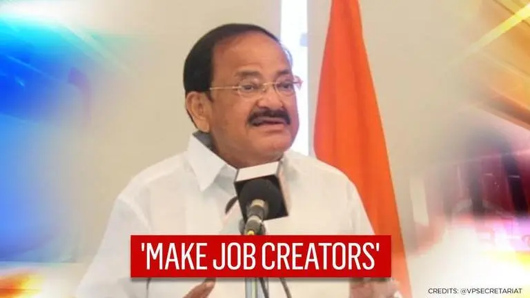 VP Venkaiah Naidu hails NEP, says 'it will make India a global knowledge superpower' VP Venkaiah Naidu hails NEP, says 'it will make India global knowledge superpower'