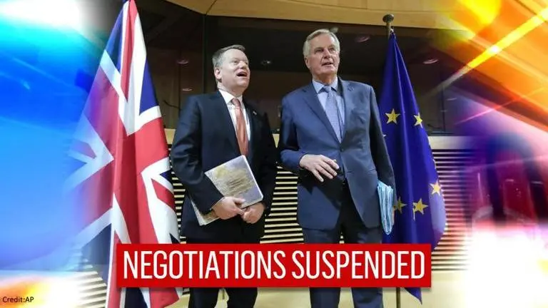 Brexit talks suffer another setback as member of EU team tests COVID positive BREXIT