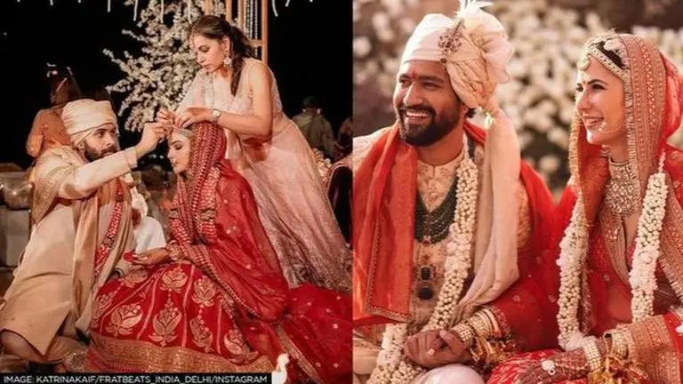 From Mouni Roy to Katrina Kaif: Bollywood brides affirming their love for customised veils Mouni Roy, Katrina Kaif, customised wedding veils, Bollywood stars wedding dress, Mouni Roy wedding outfit