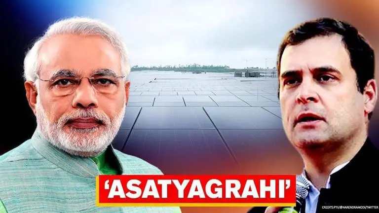 Rahul Gandhi attacks PM Modi over assertion that solar project in MP's Rewa is Asia's largest