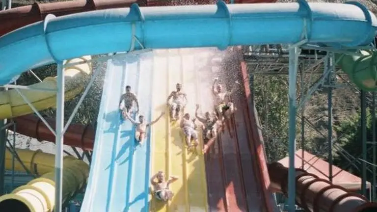 Indonesia: Water park slide splits into two; 16 people reported injured | Watch Indonesia