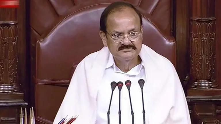 Rajya Sabha complements Venkaiah Naidu on completion of all questions Rajya Sabha