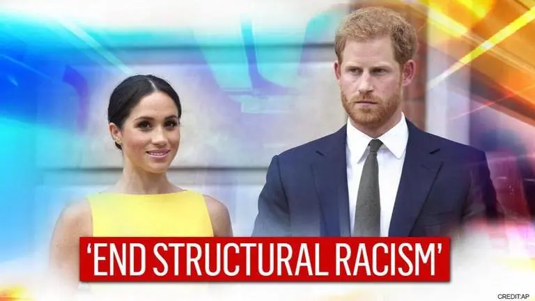 Prince Harry and Meghan appeal to end 'Structural racism' during Black History Month Prince Harry