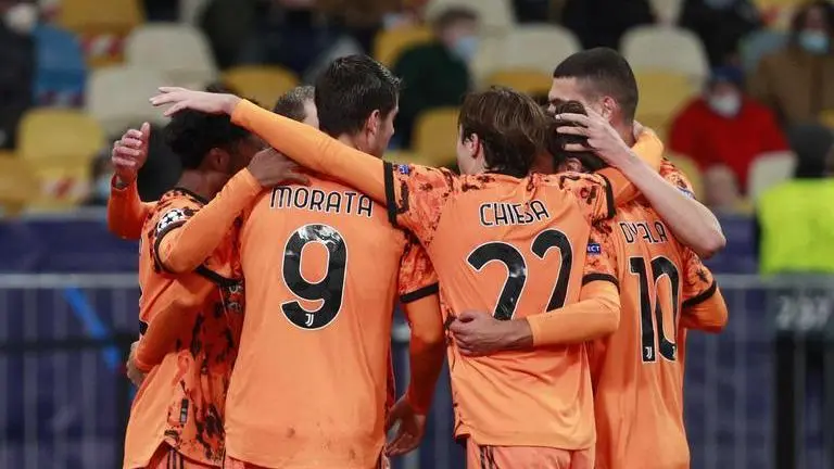 Morata scores twice as Ronaldo-less Juventus tops Dynamo 2-0