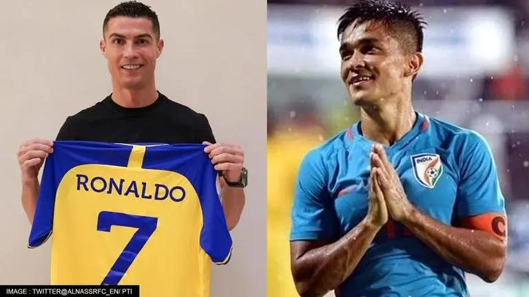 Cristiano Ronaldo and Sunil Chhetri could face off in a match next year; Here's how Cristiano Ronaldo and Sunil Chhetri