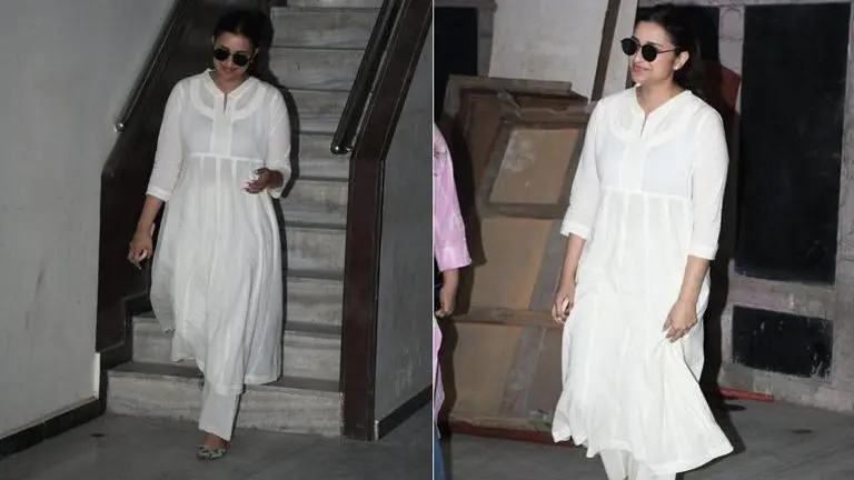 Parineeti Chopra blushes as paparazzi ask her about ‘shadi ki tareek’ | Watch Parineeti Chopra