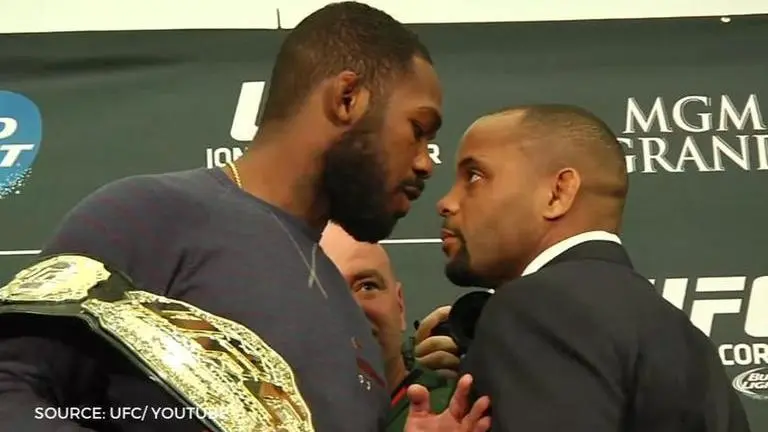 Jon Jones slams 'hater' Daniel Cormier while celebrating 6th anniversary of UFC 182 jon jones
