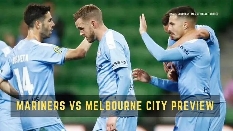 Central Coast Mariners vs Melbourne City FC live streaming, team news, A-League live Central Coast Mariners vs Melbourne City FC