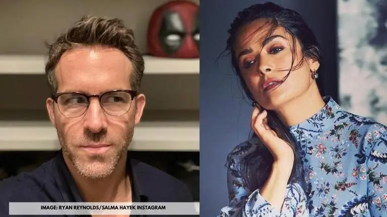 Ryan Reynolds and Salma Hayek