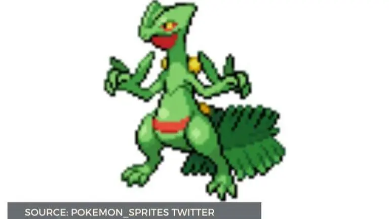 Pokemon Go Sceptile: Sceptile's best moveset, weakness and other stats pokemon Source: Pokemon_Sprites Twitter