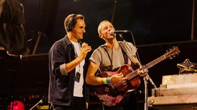 Roger Federer, Coldplay