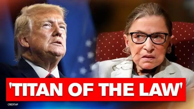 Ruth Bader Ginsburg demise: Trump mourns death of SC Judge calls, her 'Titan Of The law' Ruth Bader Ginsburg
