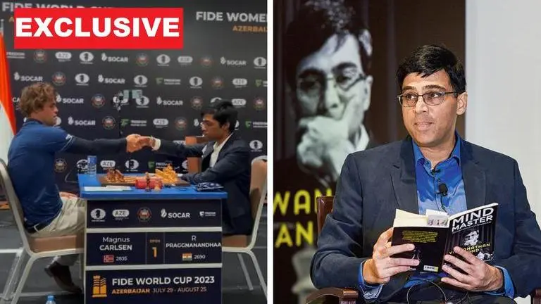'There's a reason..': Viswanathan Anand reveals how Praggnanandhaa can beat Magnus Carlsen 'He is the underdog': Viswanathan Anand on Praggnanandhaa's chances against Magnus Carlsen