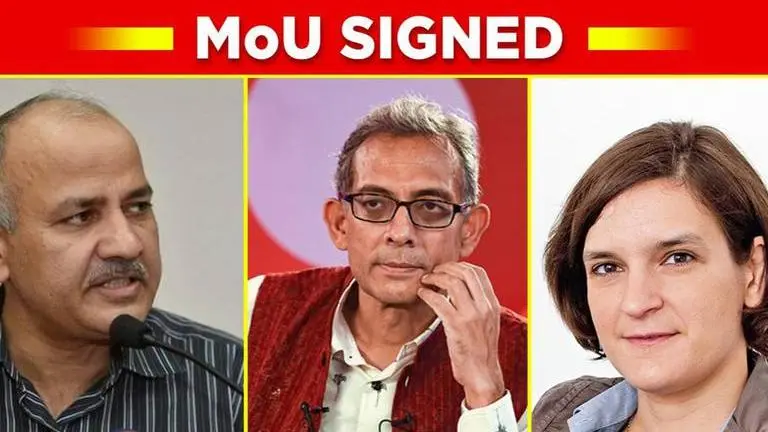 Delhi: DDCD signs MoU with Nobel laureates Esther Duflo and Abhijit Banerjee Delhi
