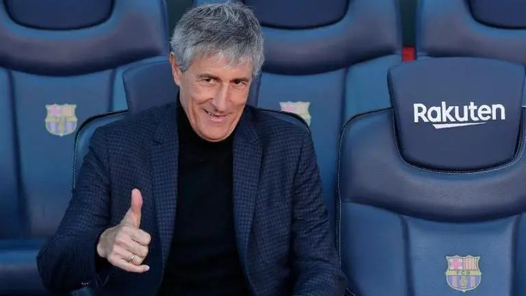 Setien on Barcelona trip to Mallorca and returning Luis Suarez