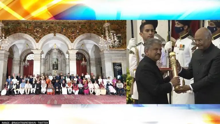Mahindra Group Chairman Anand Mahindra receives prestigious Padma Bhushan award Anand Mahindra