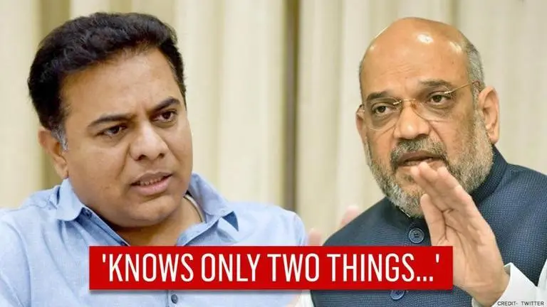 BJP only knows Jumla & Hamla: KTR claims credit for Hyderabad's progress before GHMC polls GHMC polls