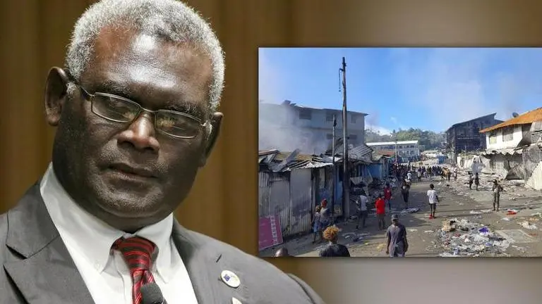 Solomon Islands' PM Manasseh Sogavare refuses to step down, says 'riot was staged': Report Solomon Islands