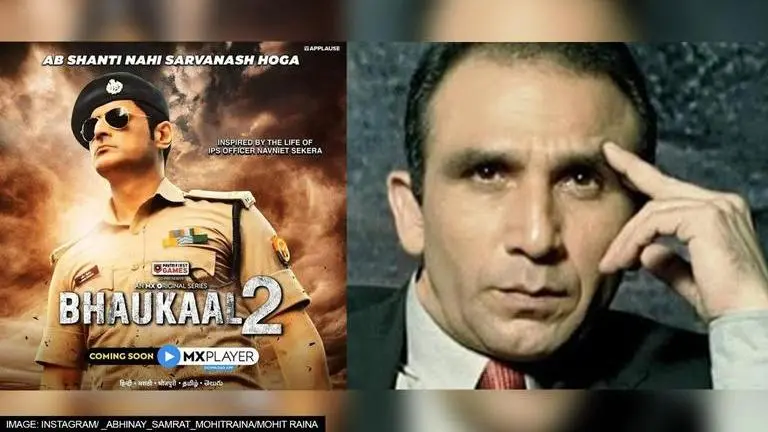 'Bhaukaal 2': Mohit Raina dedicates teaser of series to late co-star Bikramjeet Kanwarpal Bhaukaal 2