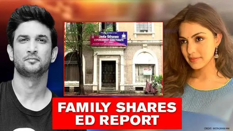 Sushant's family says 'ED nailed criminal gang'; note alleges Rhea & Samuel Miranda's role Sushant Singh Rajput