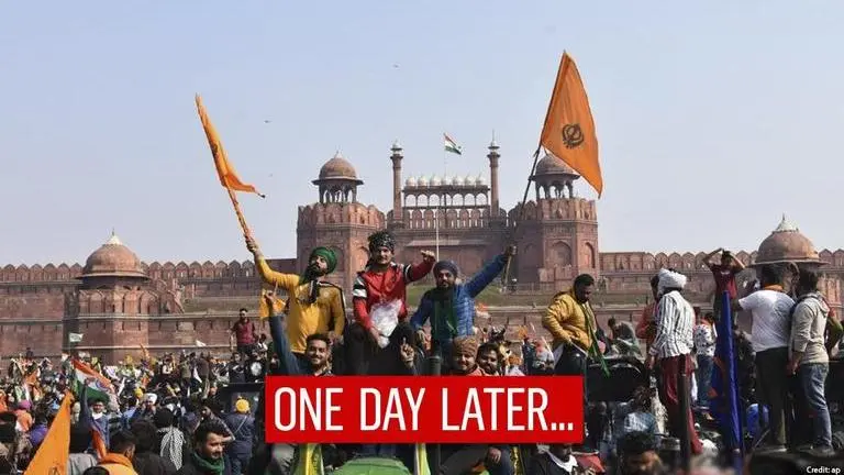 300 Delhi Police personnel injured in farmers' rally riot; SIT formed as sit-in resumes Farmers protest