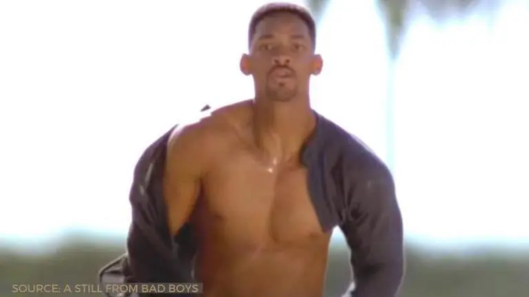 Will Smith denied going topless for 'Bad Boys'; read more trivia about Michael Bay's film Source: A Still from Bad Boys