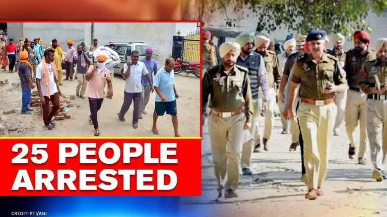 Punjab Police nabs 17 more people in hooch tragedy, total 25 people arrested Punjab Police