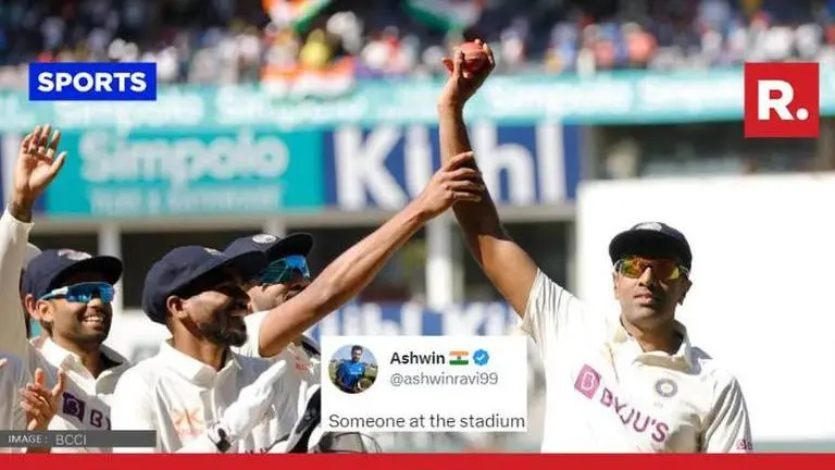 'Someone at the stadium called me...': R Ashwin wants 'small correction', tweet goes viral R Ashwin
