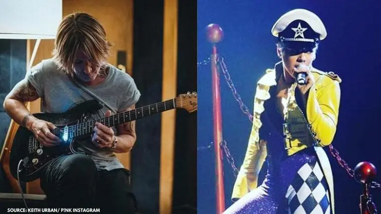 keith urban and pink